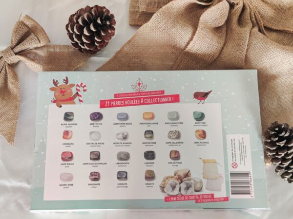Calendrier de l'avent minéraux