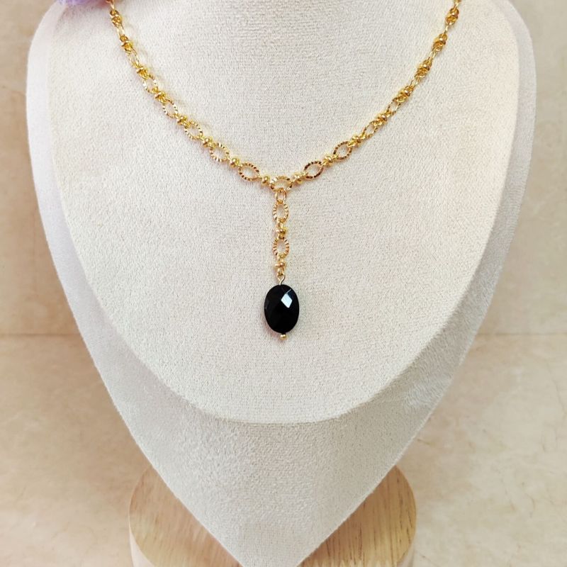 L'atelier des demoiselles 5 Collier Romy Onyx scaled 55a365ad